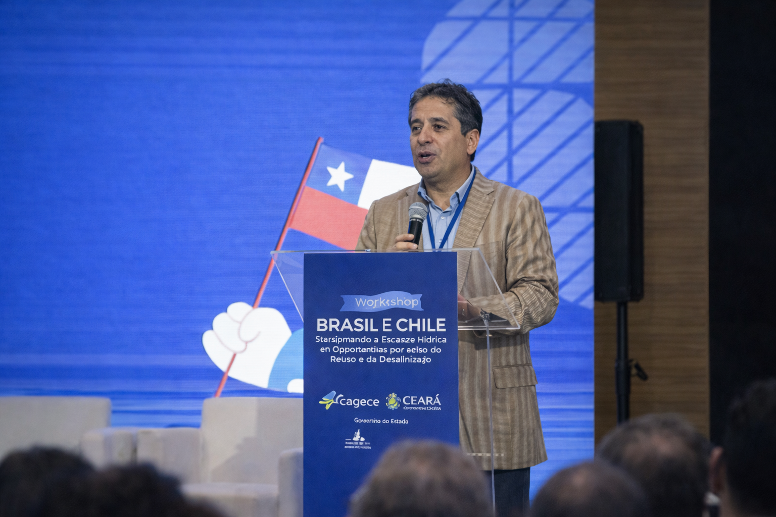 Cagece promove workshop internacional sobre segurança hídrica e reúso da água