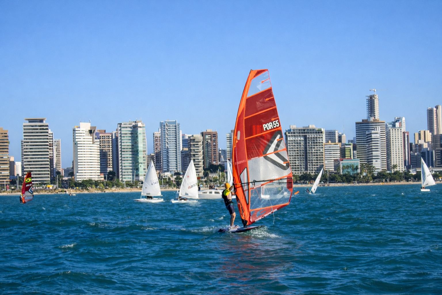 Fortaleza recebe evento-teste do Mundial de Vela 2027