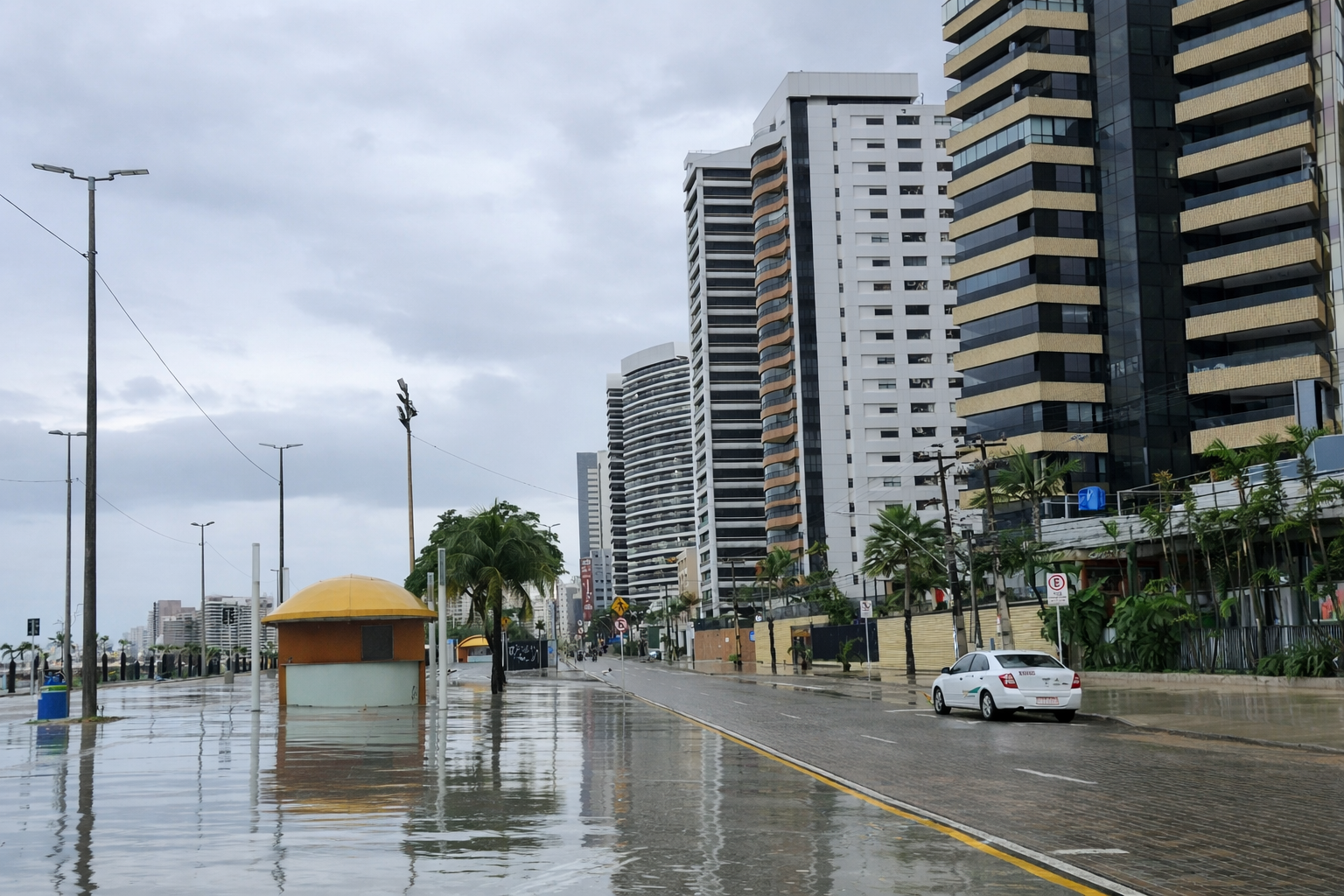 Ceará registra chuvas em 90 municípios; confira a previsão do tempo
