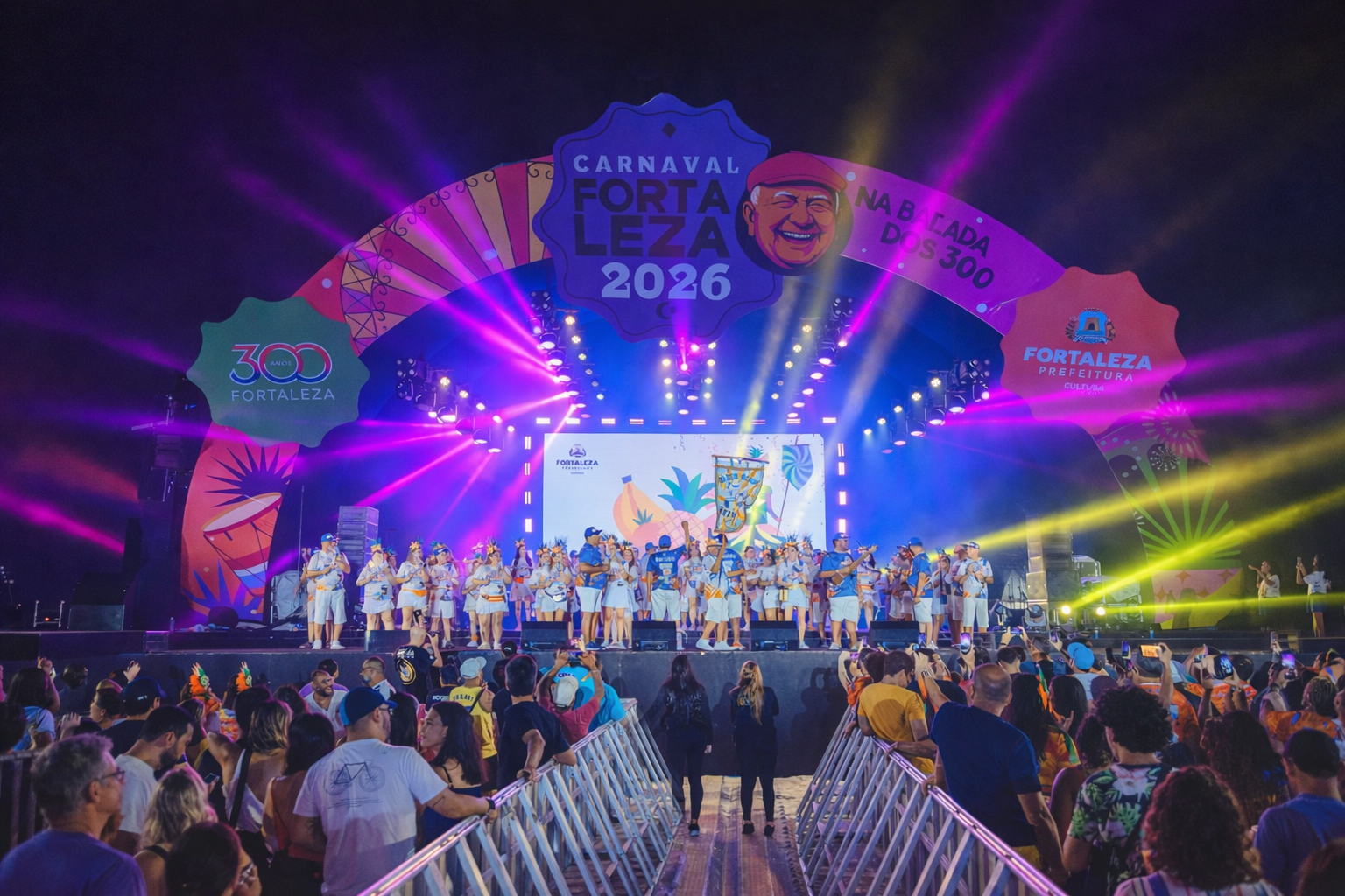 Carnaval de Fortaleza 2026 terá oito polos, mais de 100 atrações e homenagem ao Mestre Macaúba do Bandolim