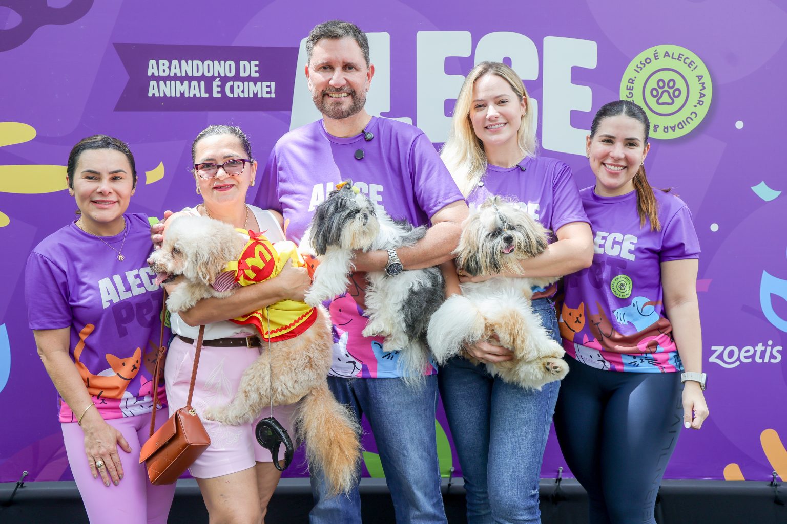 Alece Pet promove vacinação, adoção responsável e integração entre tutores de animais
