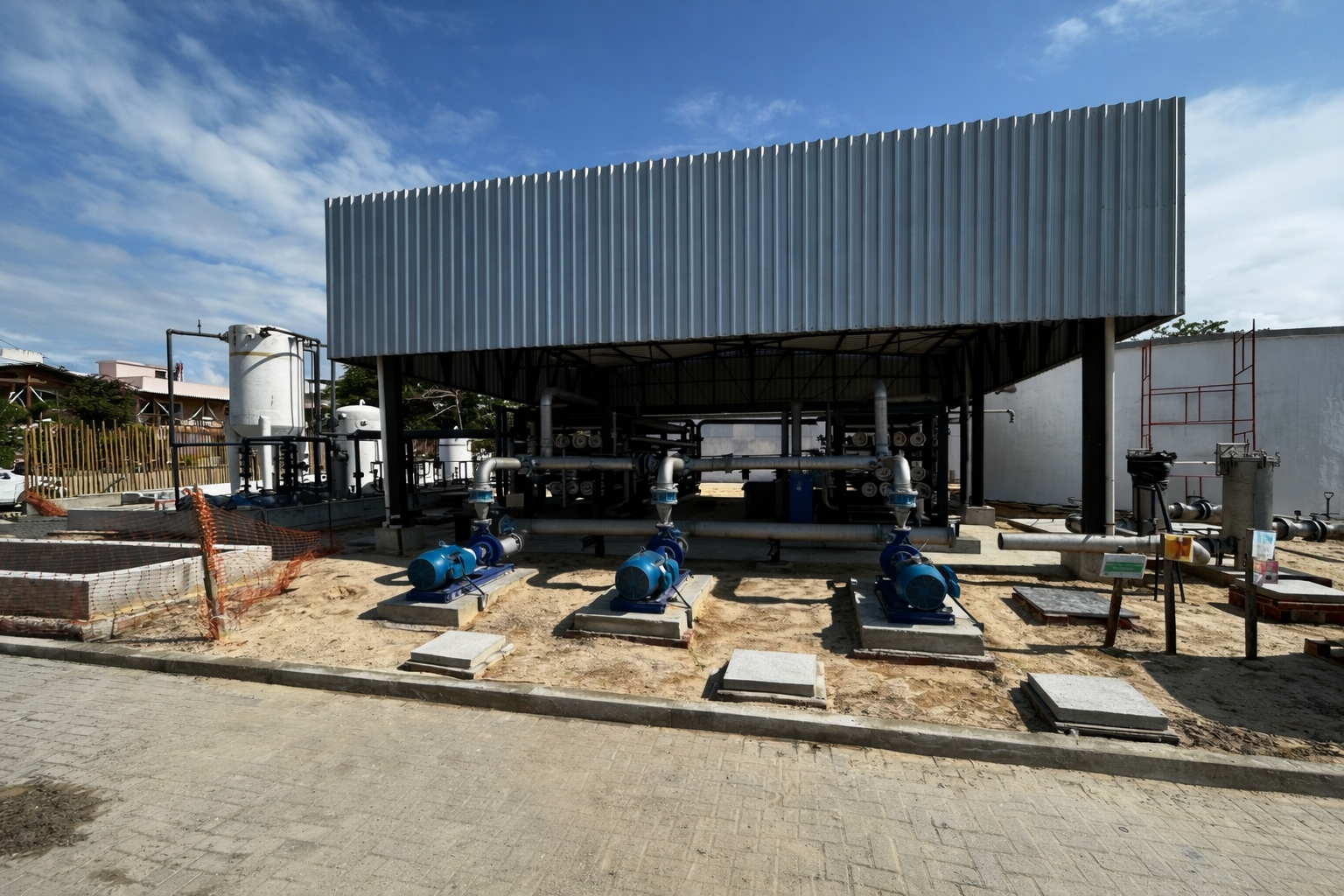 Obra da Cagece amplia sistema de abastecimento de água em Jericoacoara com tecnologia de alto desempenho