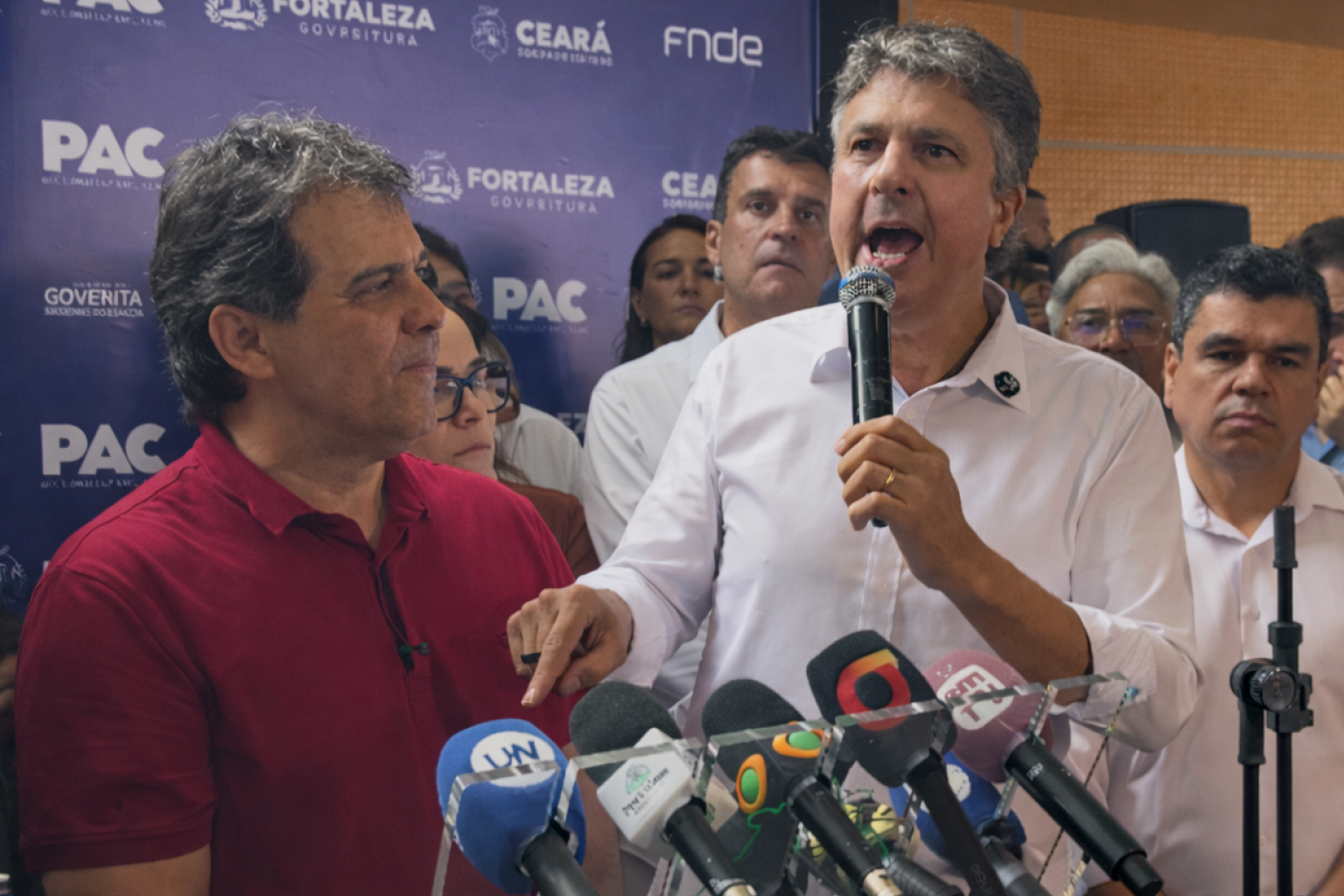 Camilo Santana reforça apoio à reeleição de Elmano de Freitas no Ceará