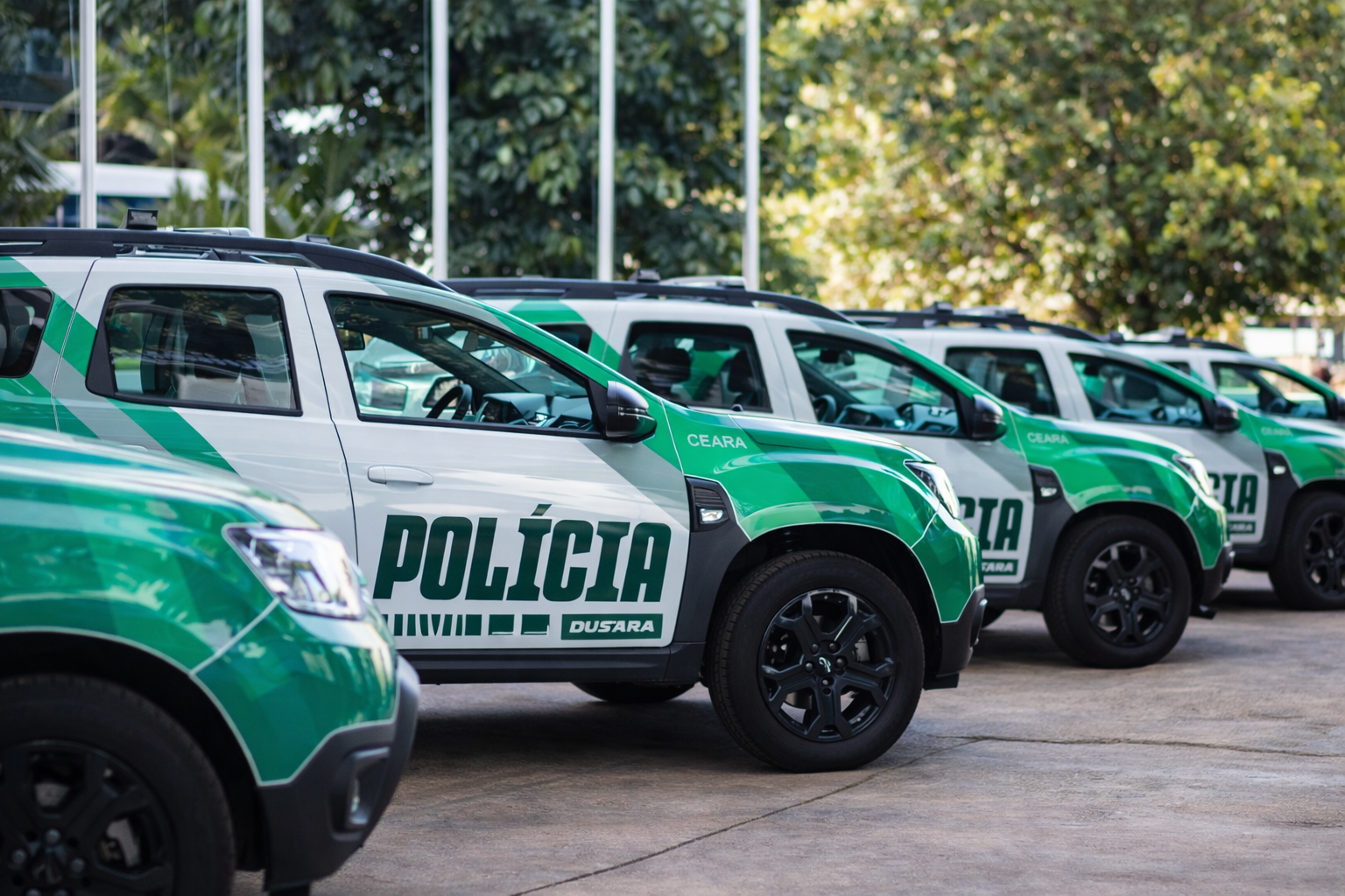 Governo do Ceará entrega novo lote de viaturas à Polícia Militar na segunda-feira (2)