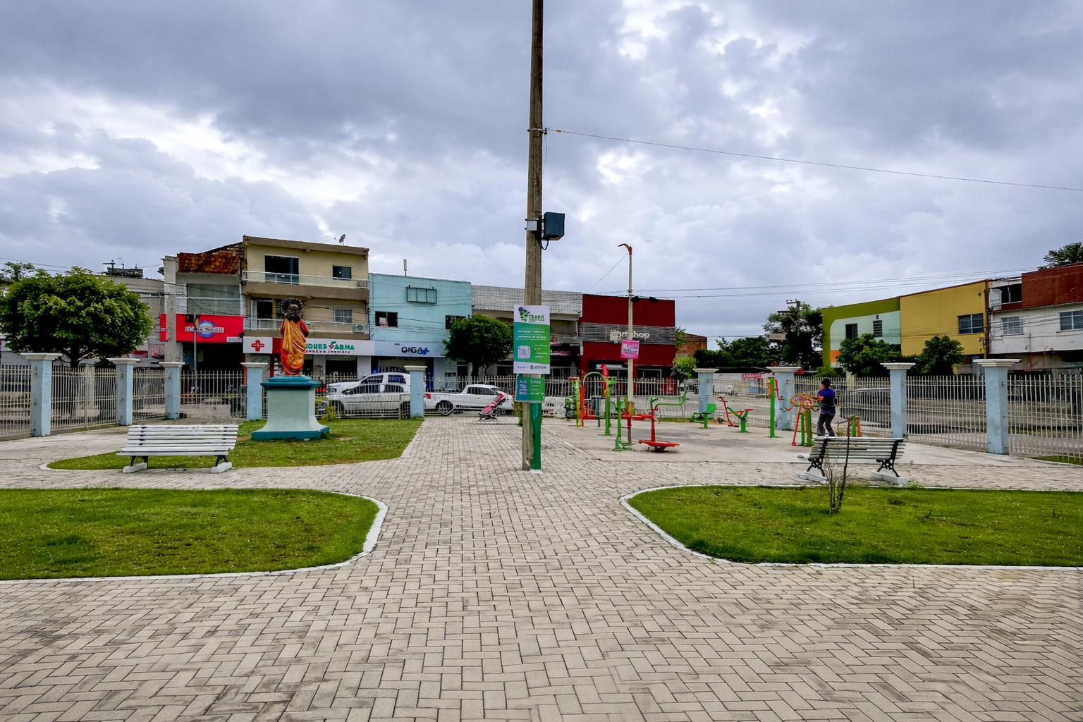 Etice inaugura ponto de Wi-Fi gratuito na Praça da Matriz de Jijoca de Jericoacoara
