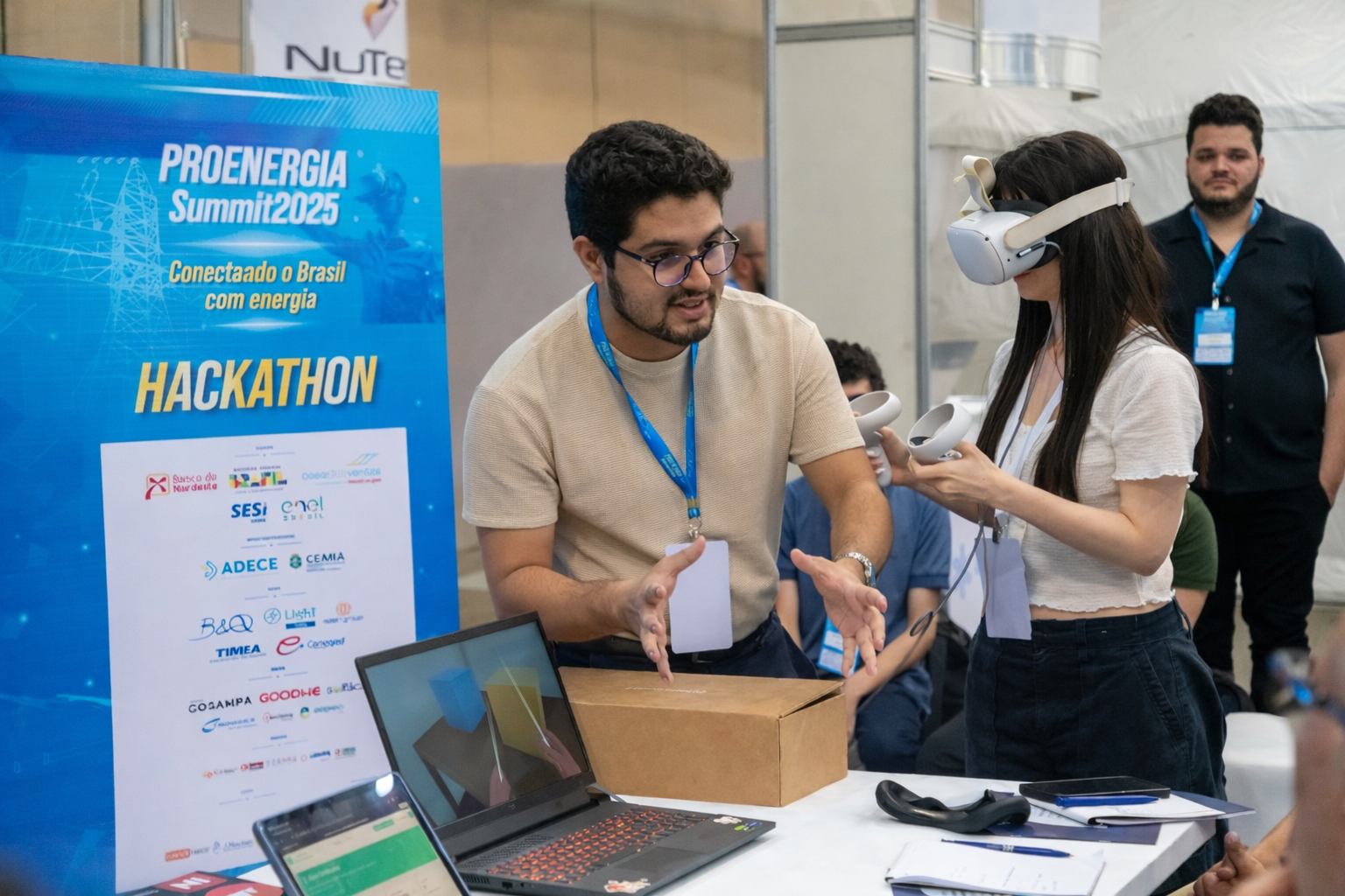 Feira da Indústria da FIEC reúne robôs, palestras e oportunidades de emprego em Fortaleza