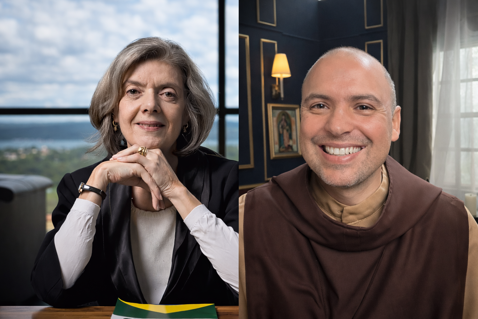 Alece concede cidadania cearense à ministra Cármen Lúcia e ao Frei Gilson