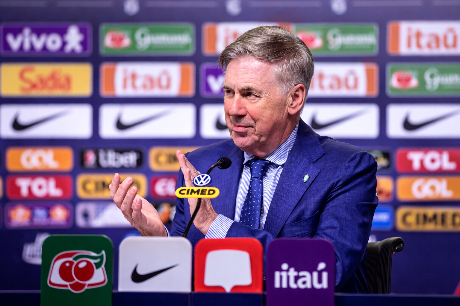 Ancelotti convoca seleção com novidades e sem Neymar para amistosos contra França e Croácia