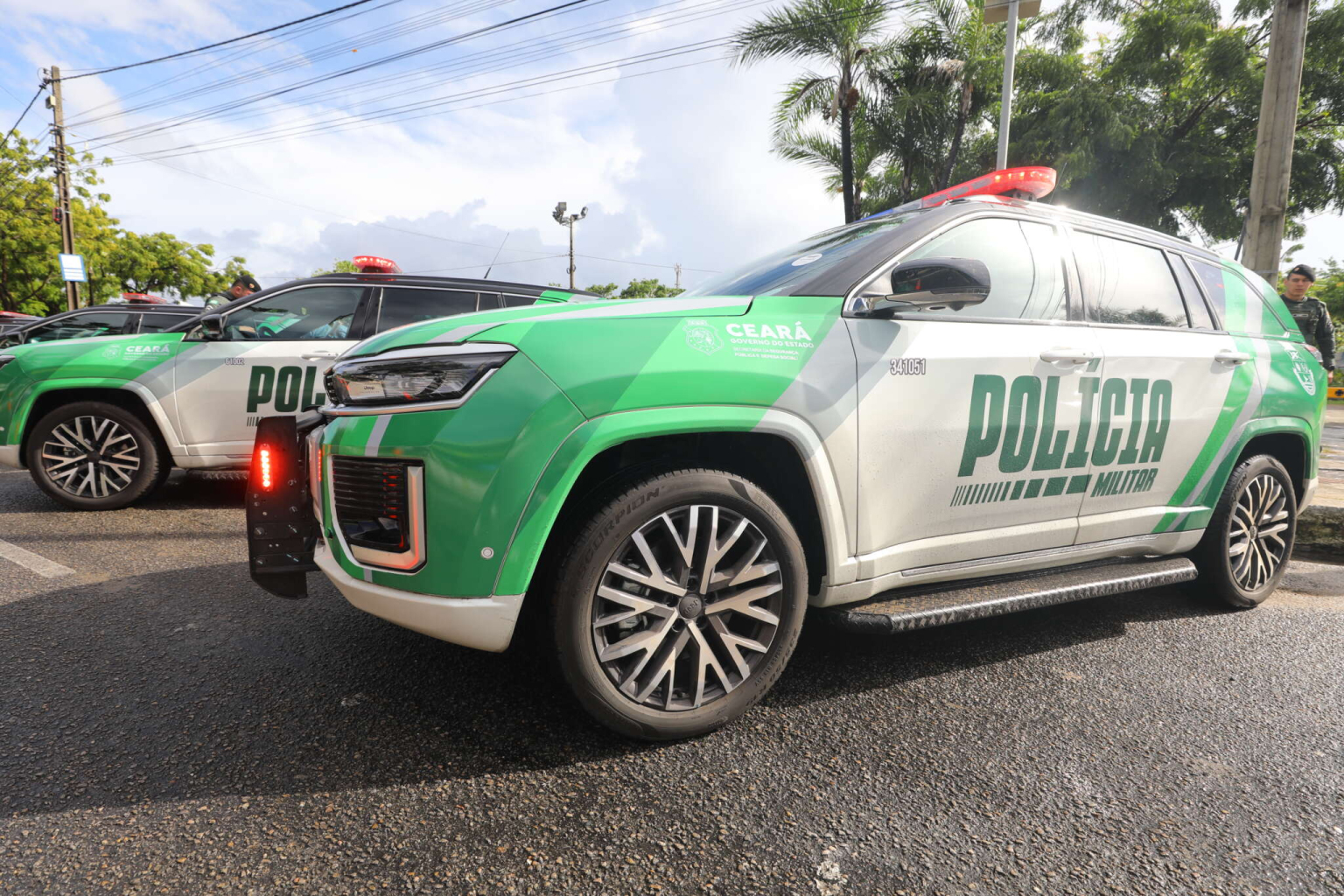 Jijoca de Jericoacoara recebe novas viaturas da Polícia Militar do Ceará