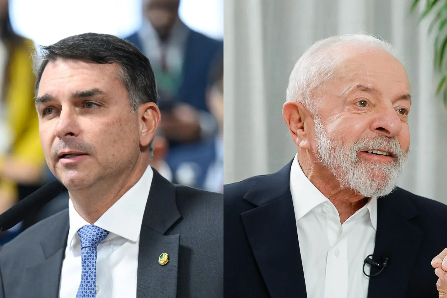 Quaest: Flávio Bolsonaro vai a 42% no 2º turno e supera Lula, que tem 40%