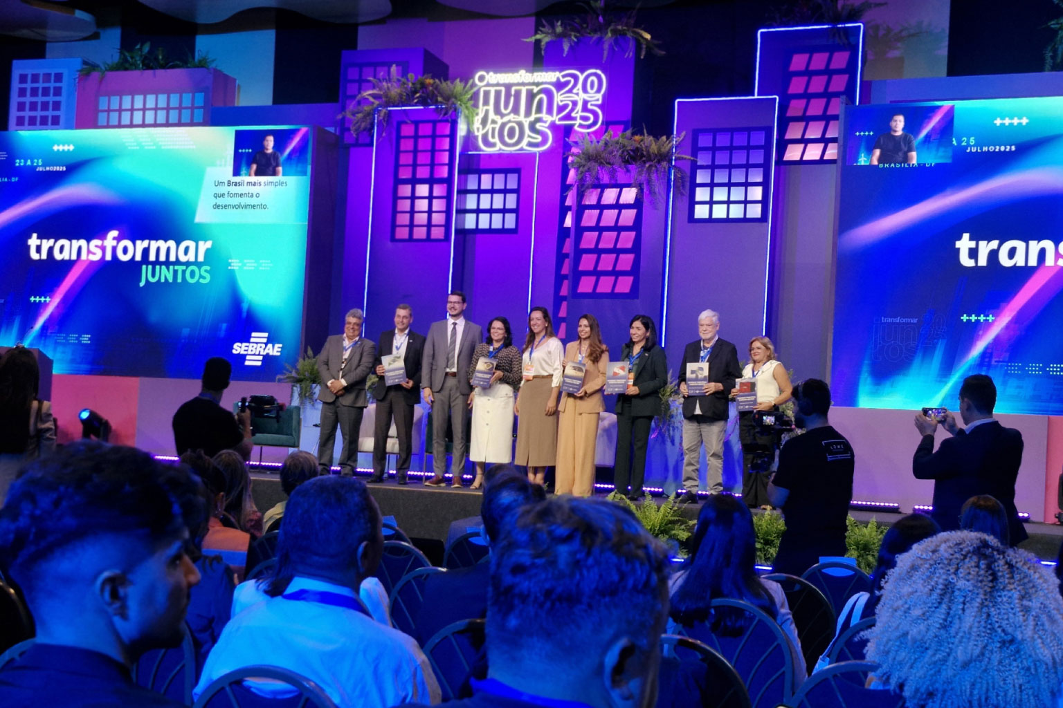 Sebrae reúne mil participantes de 150 municípios no evento Transformar Juntos nesta semana