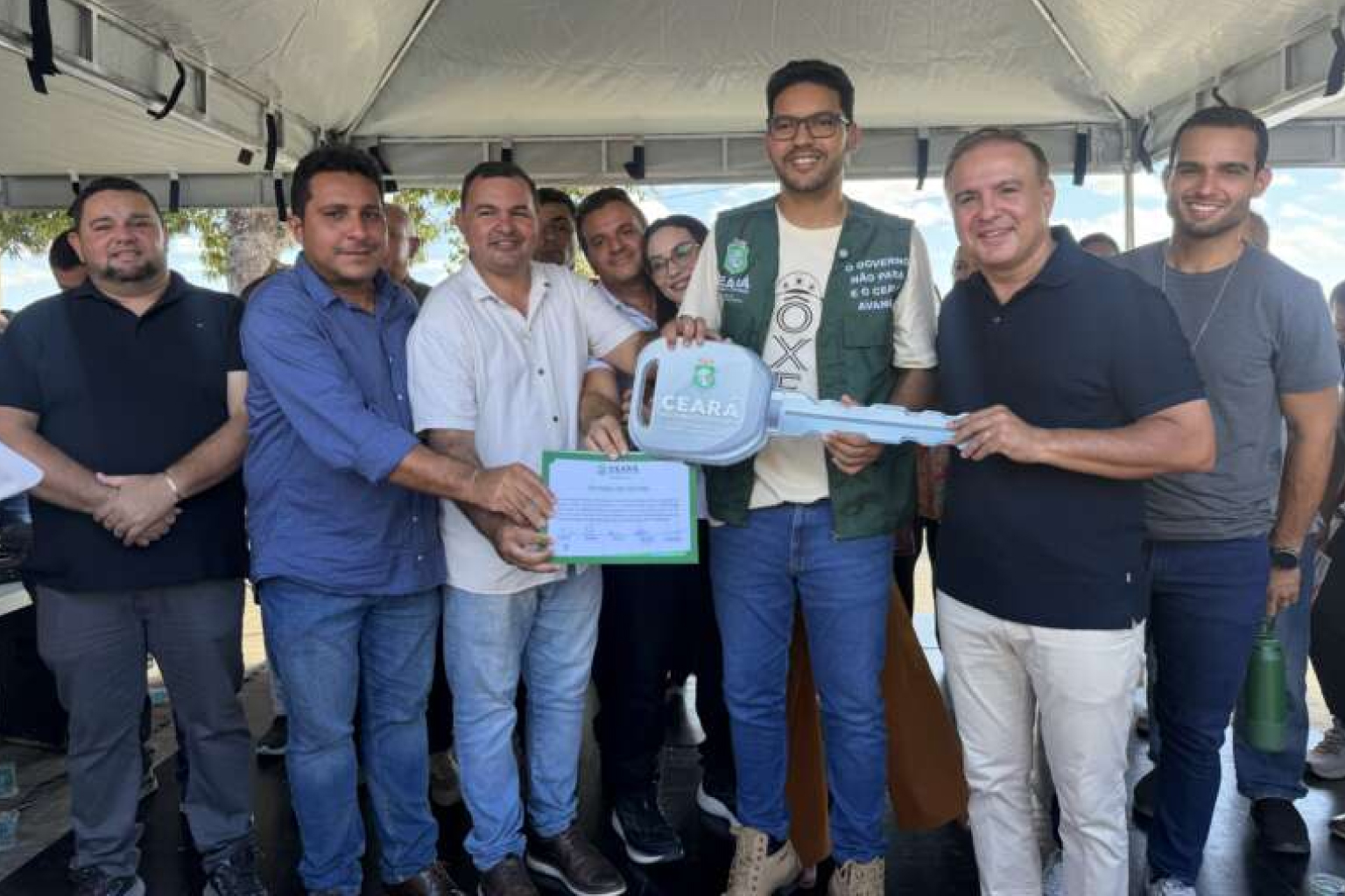 Jijoca de Jericoacoara recebe tratores, kits feira e sistemas de reúso de água do Projeto Sertão Vivo