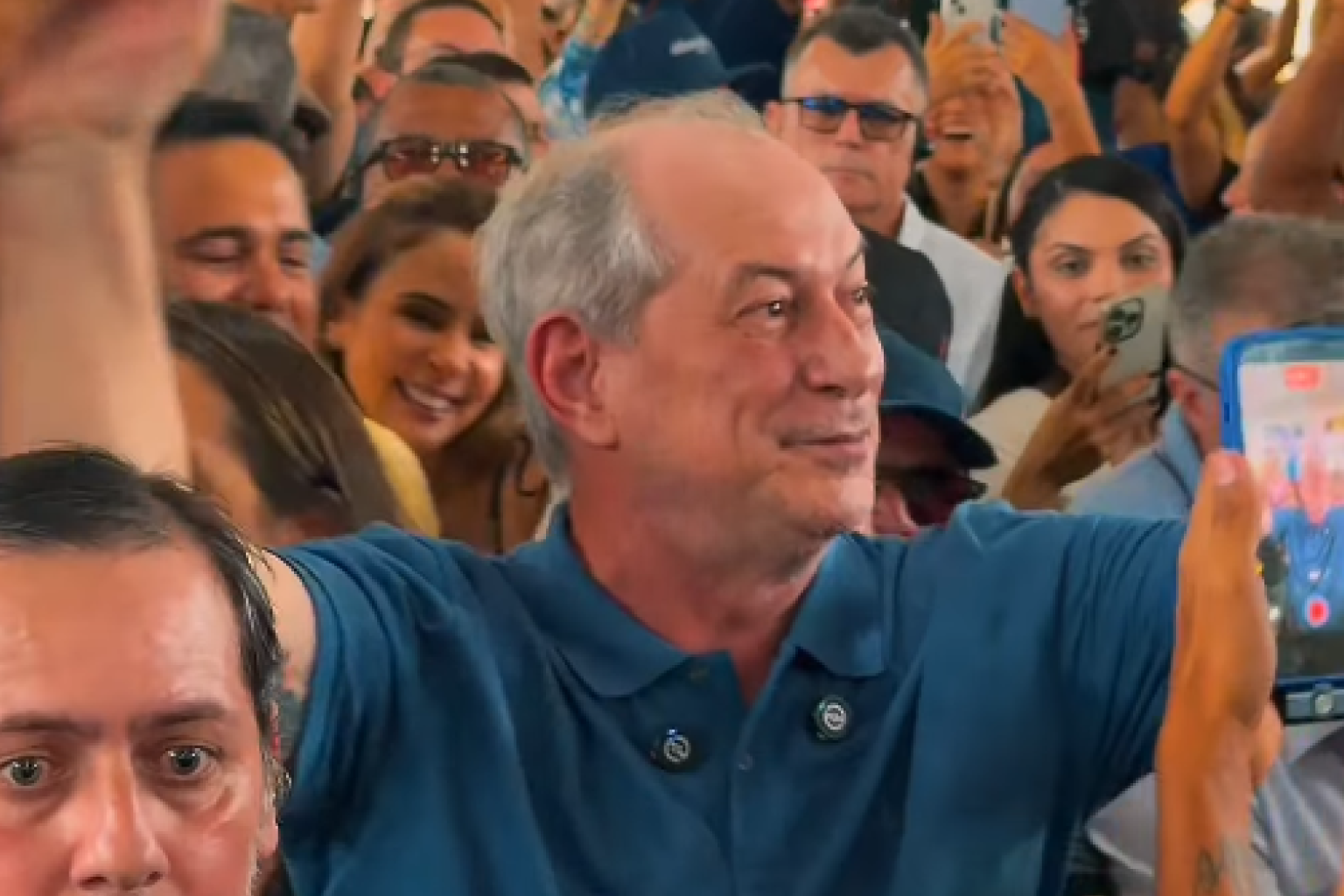 Ciro Gomes realiza ato de pré-campanha em Iguatu com Roberto Cláudio e Capitão Wagner