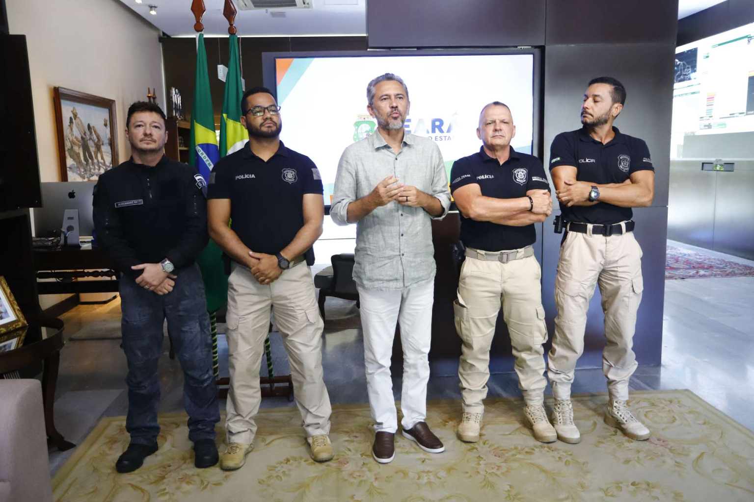 Governo do Ceará convoca 440 novos agentes da Polícia Penal aprovados em concurso público