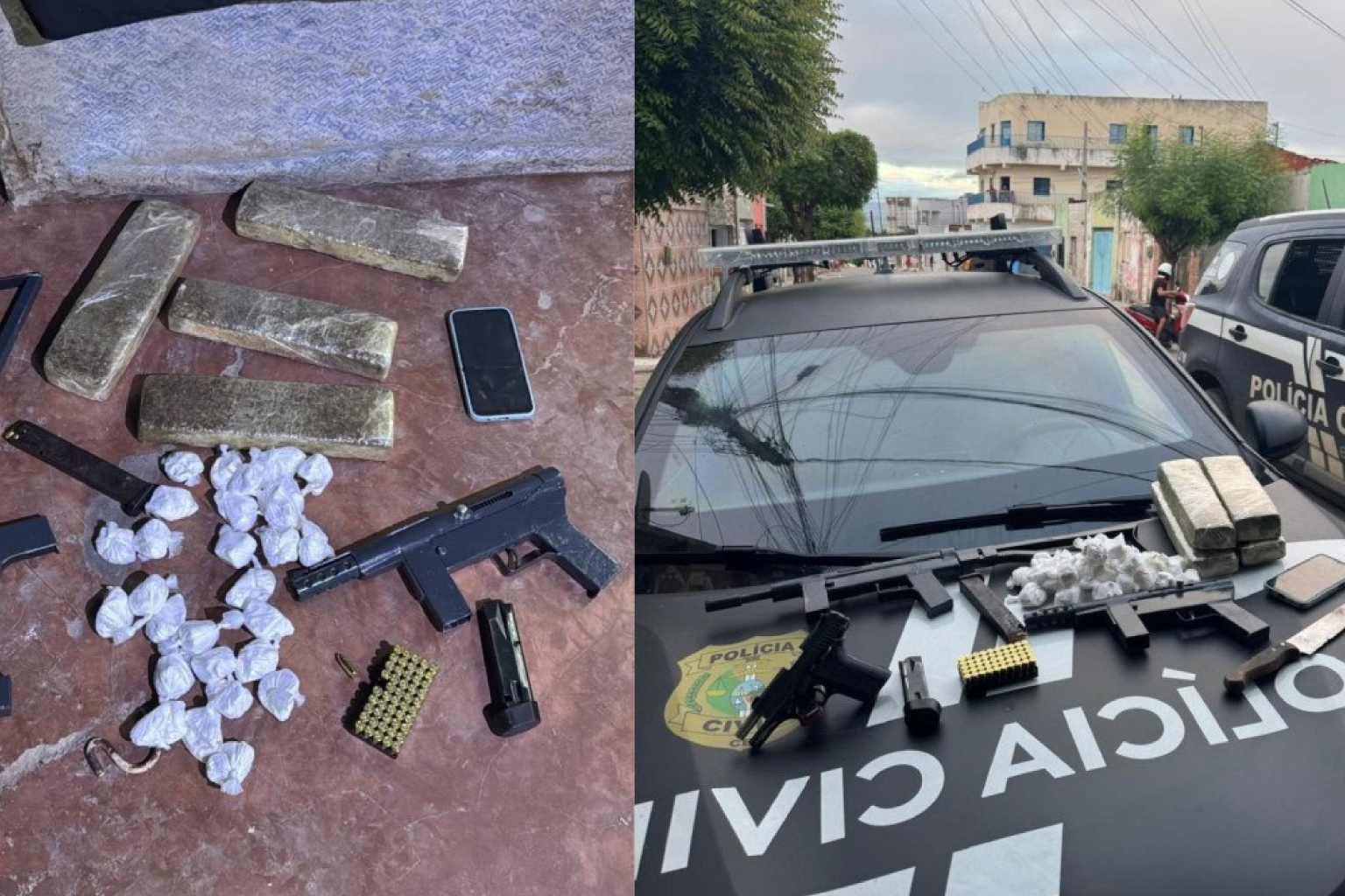 Três operações simultâneas são deflagradas contra CV e PCC no Ceará com 15 presos em Juazeiro, Tauá e Quixeramobim