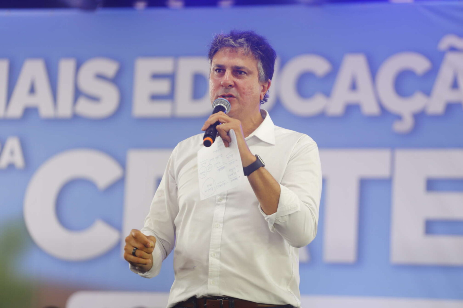 Camilo descarta vetos na base aliada, defende Cid ao Senado e diz que vai conversar com Luizianne