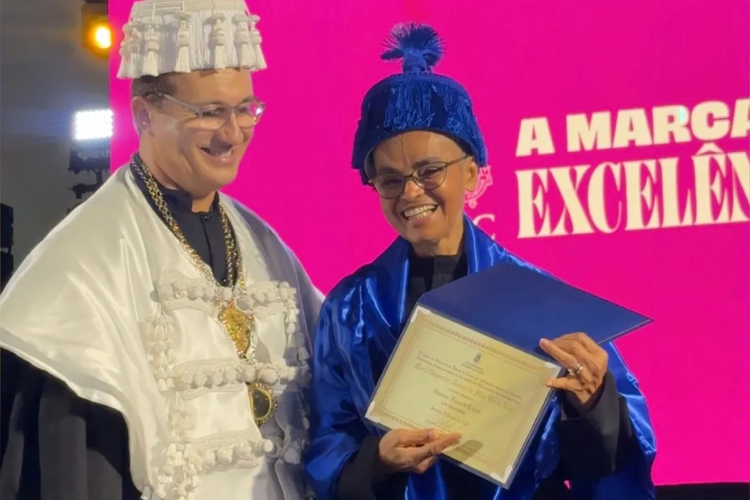 UFC concede título de Doutora Honoris Causa a Marina Silva, filha de cearenses e referência ambiental mundial