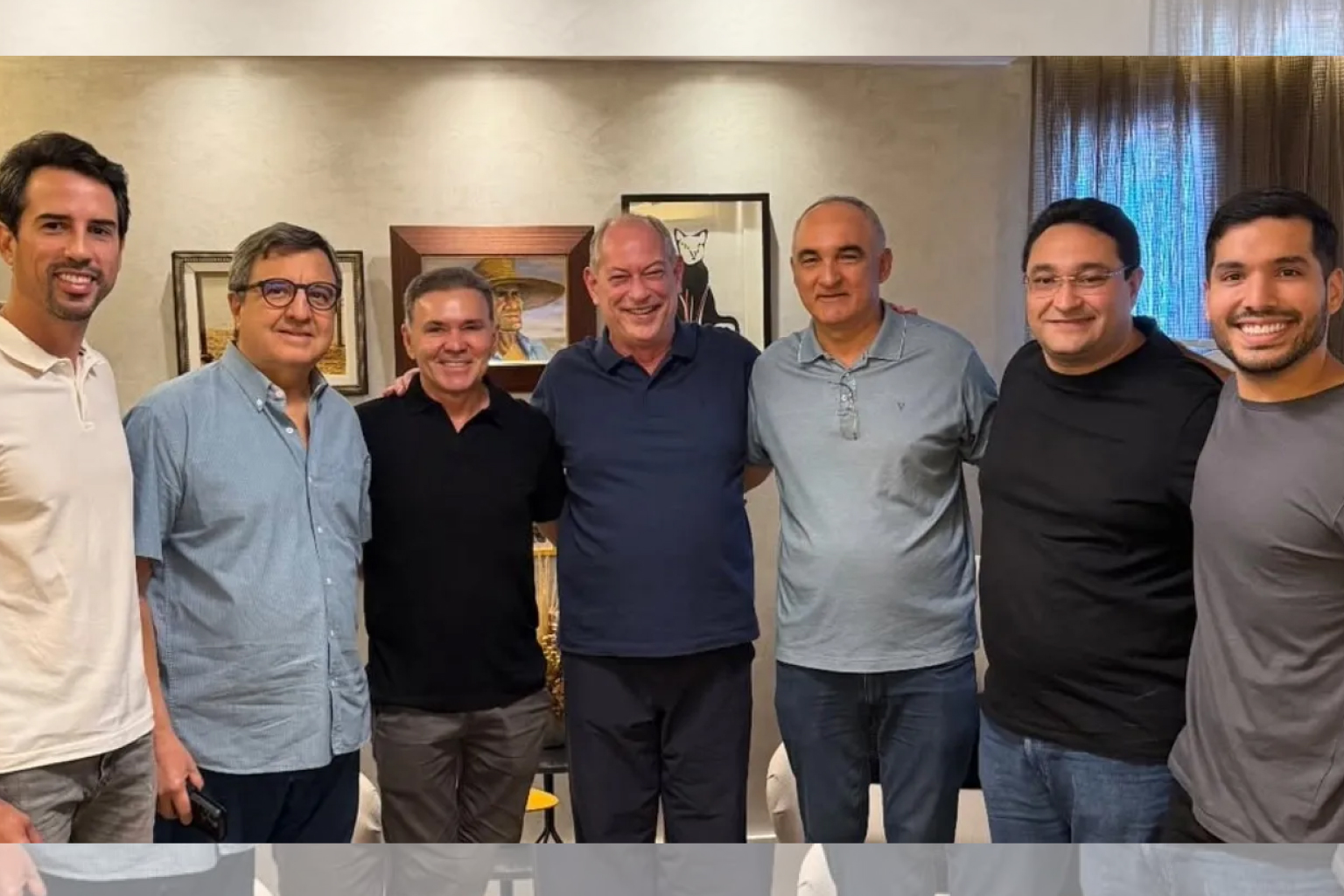 Ciro Gomes apresenta João Barroso como 1° suplente de Alcides ao Senado