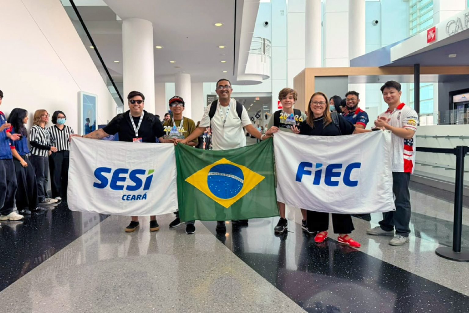 Equipe da SESI SENAI Parangaba vence etapa das Américas de robótica