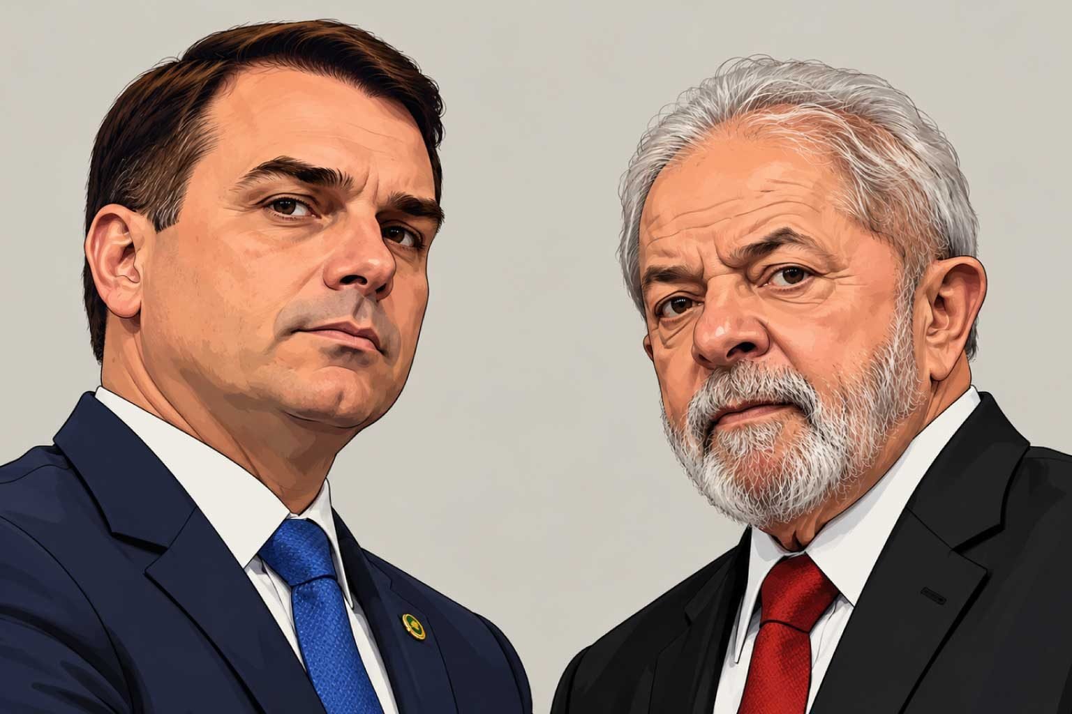 Quaest: Flávio tem 46% e Lula, 44% no 2º turno; é empate técnico