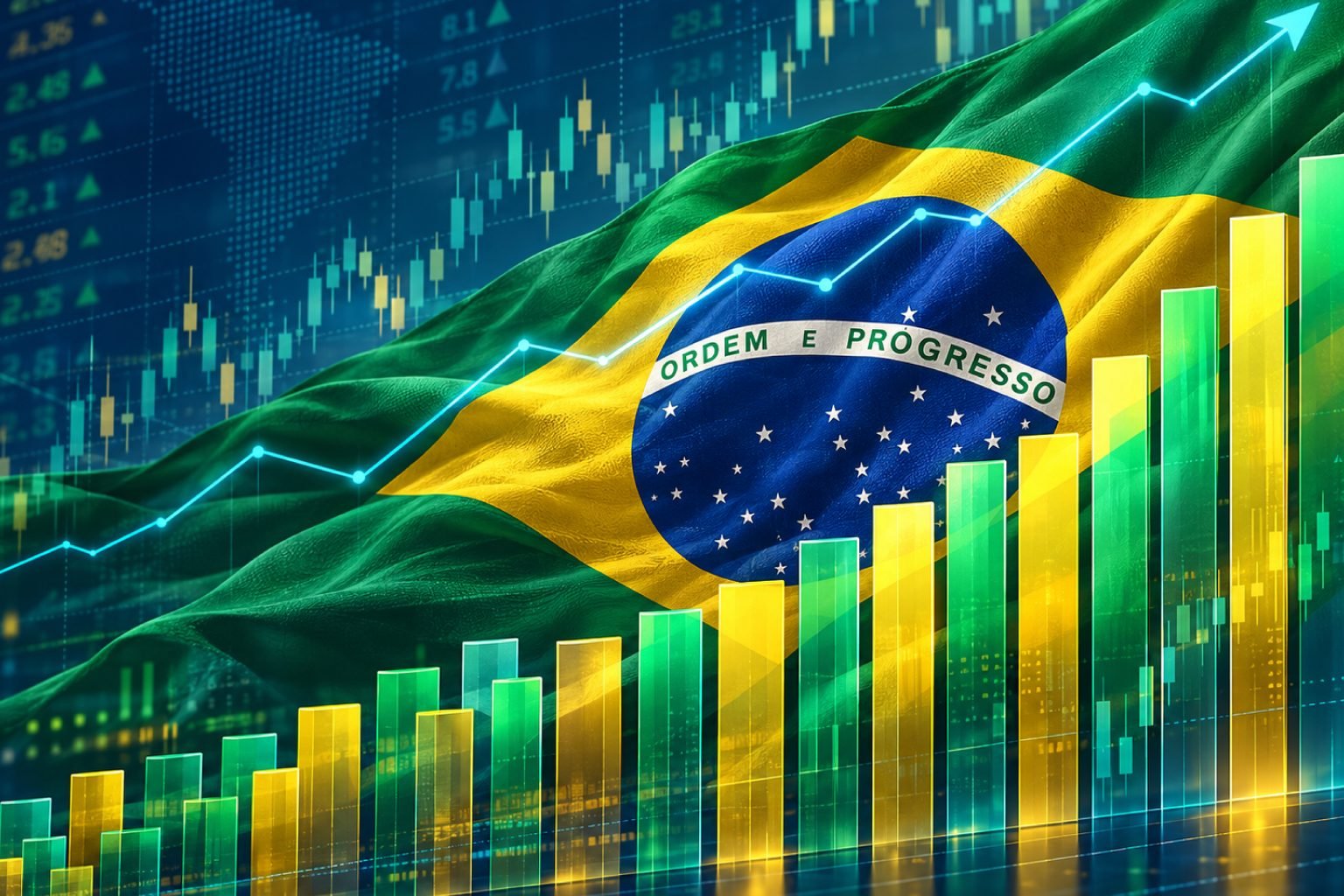 FMI projeta Brasil como 8ª maior economia do mundo em 2027