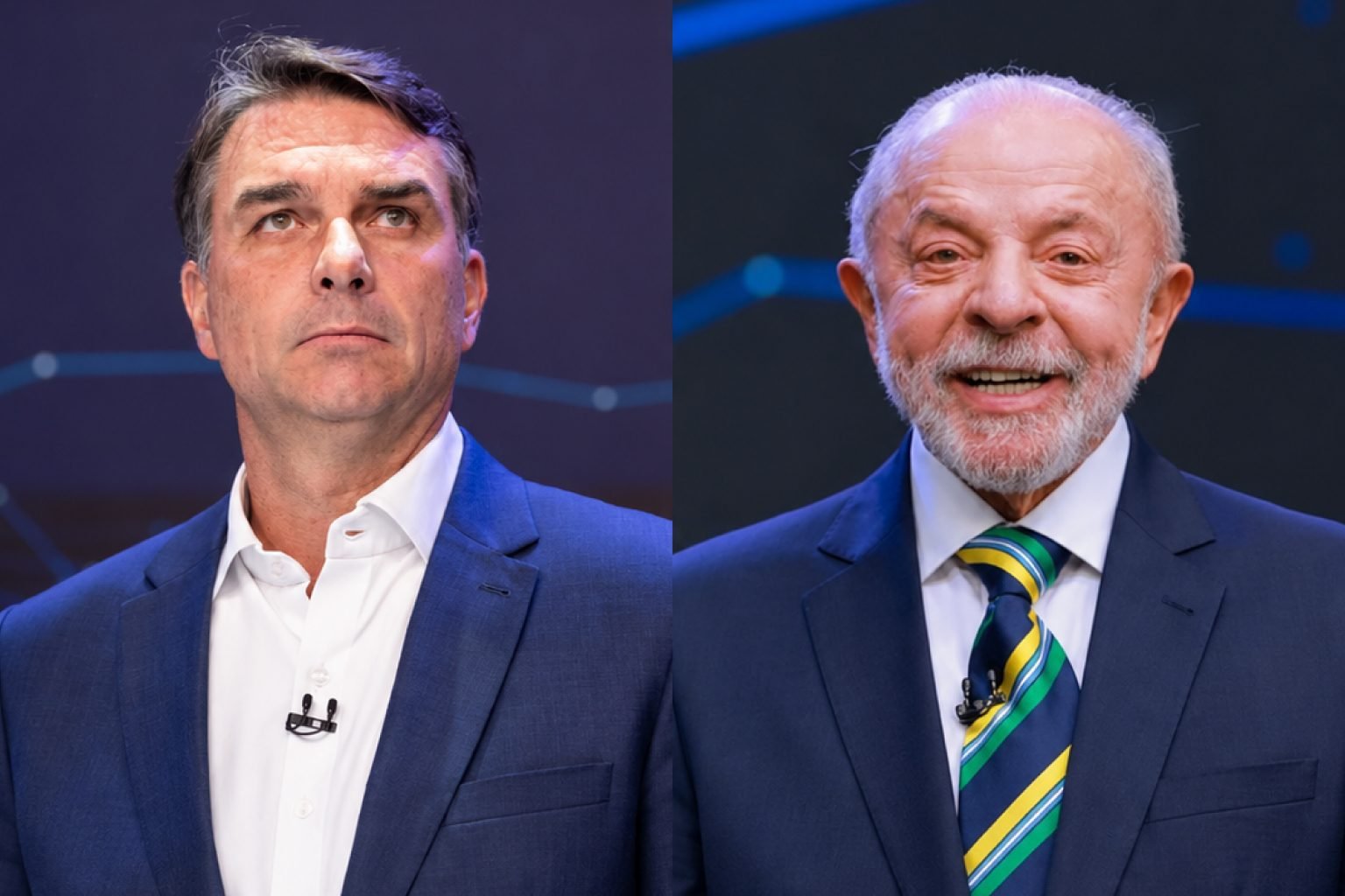 Datafolha de sábado: Flávio tem 51% e Lula 49% nos votos válidos